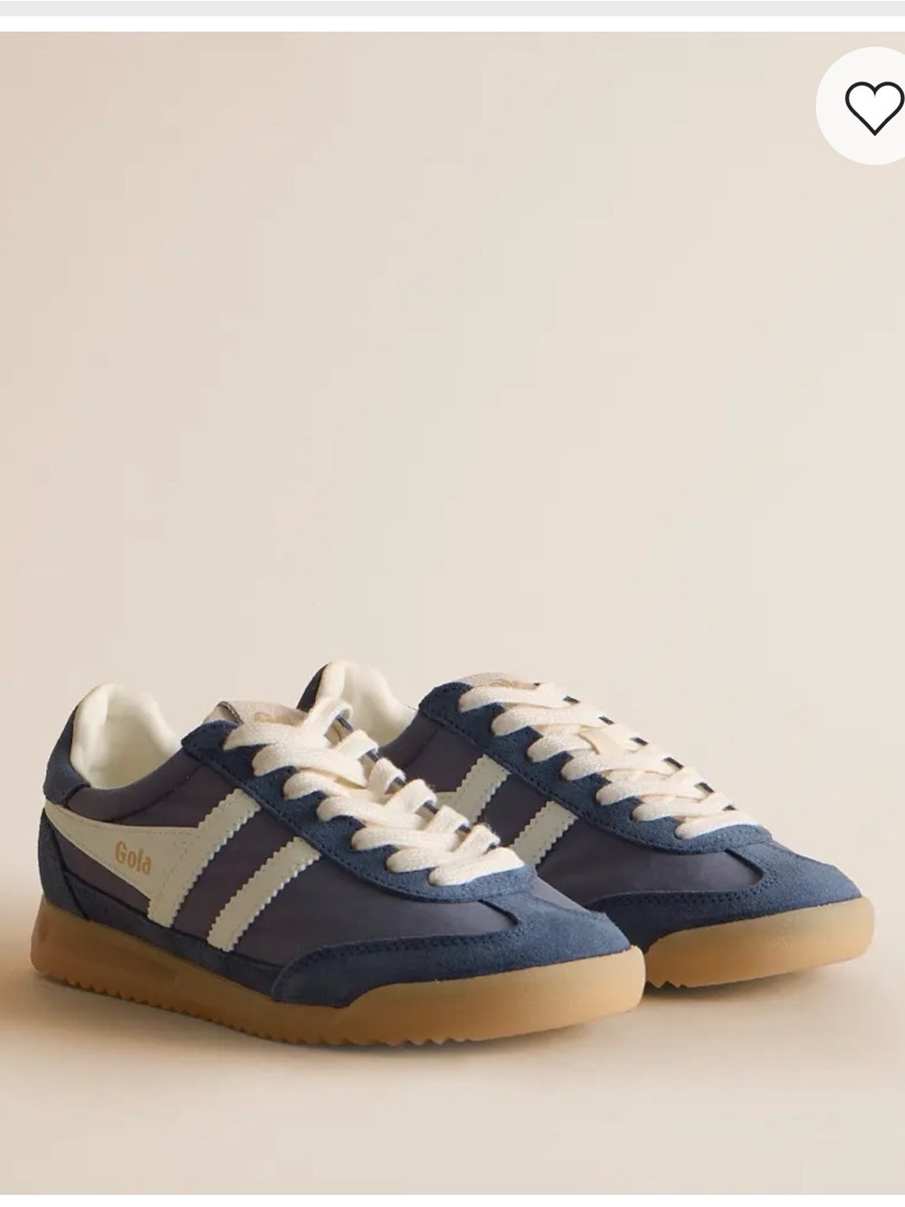 Gola Women’s Firefly Leather Sneakers NWB Size 7 - Picture 2 of 12